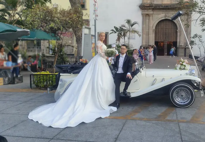 Auto clásico para boda en Guadalajara